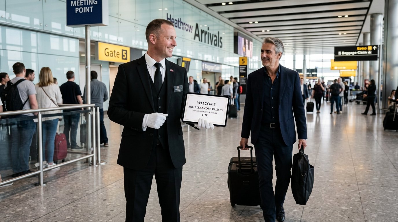 Terminal Meet & Greet Inside Arrivals Hall