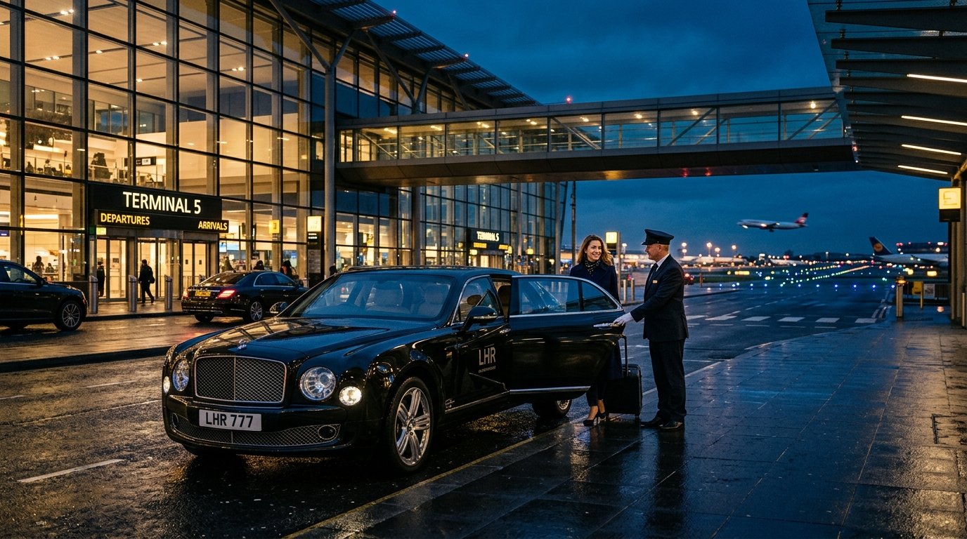 Executive Mercedes Airport Terminal Transfer Service